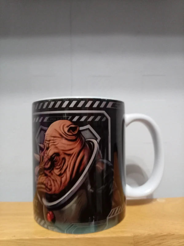 Alien Rhino Police Mug
