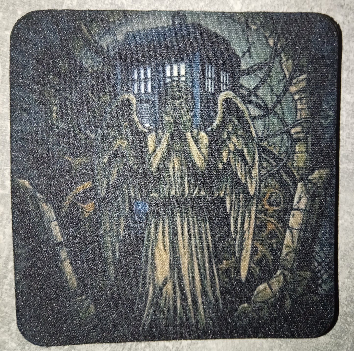 Creepy Statue Coaster
