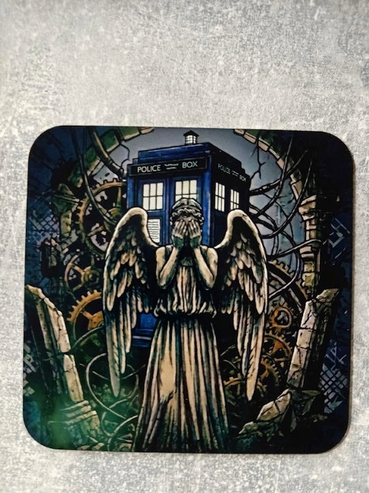 Creepy Statue Coaster