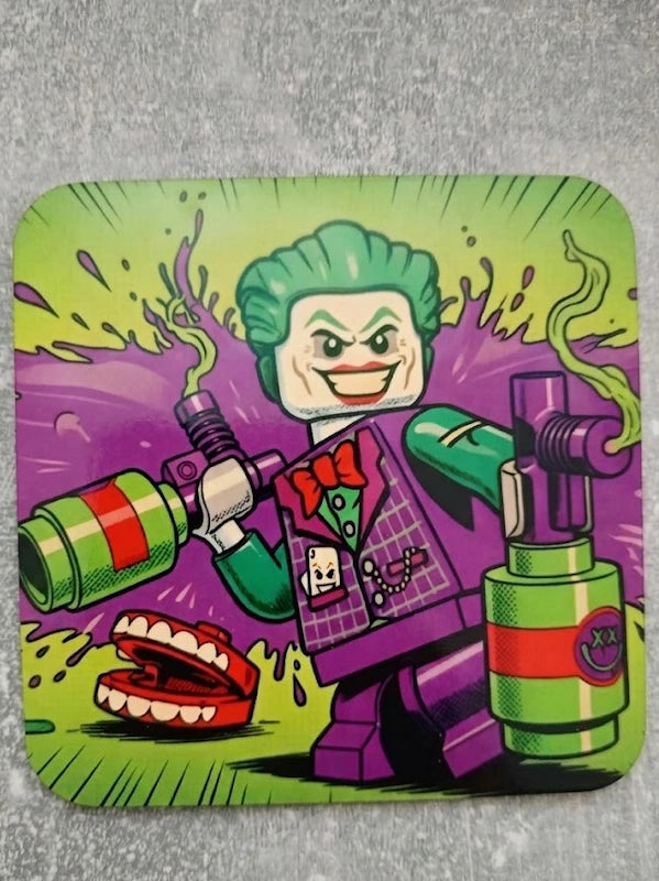 Brick Clown Coaster