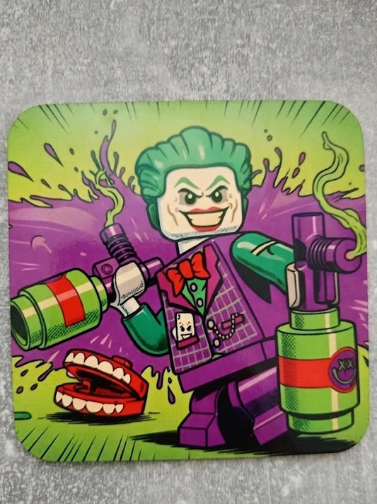 Brick Clown Coaster