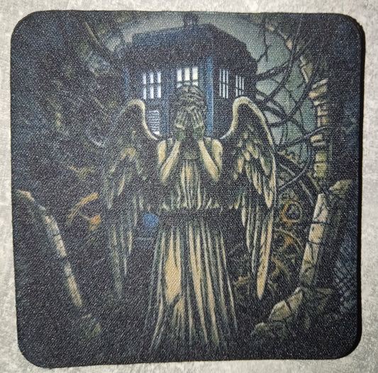 Creepy Statue Coaster